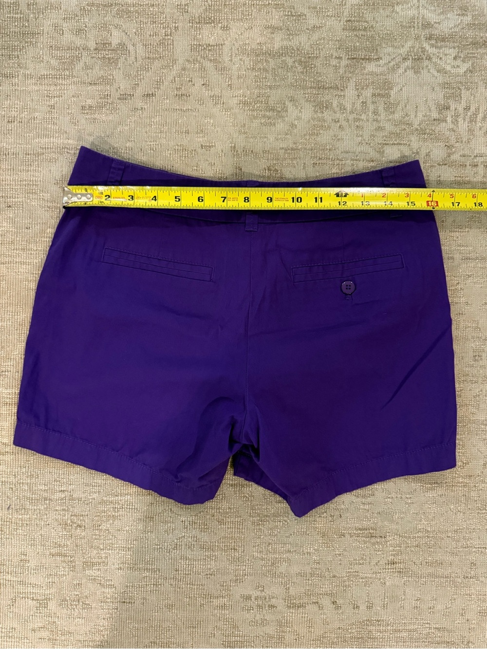 J. Crew Violet Tailored Women's Shorts - Picture 4 of 9